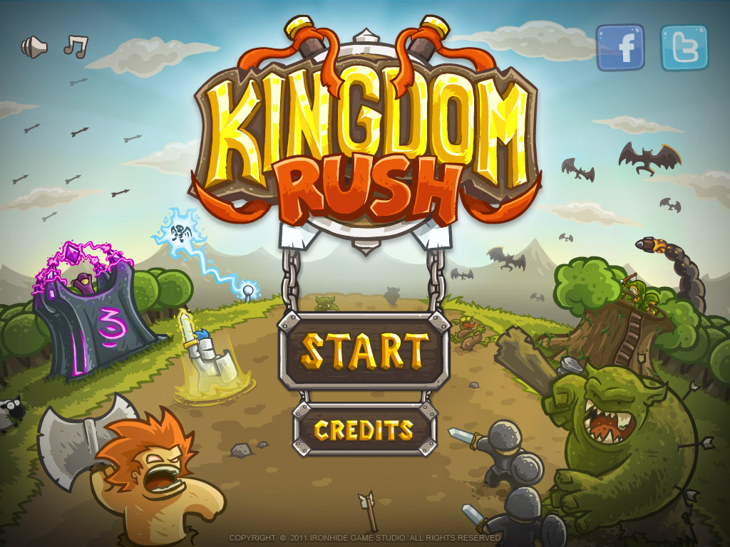 all kingdom rush games